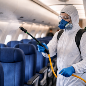 Aircraft Disinfection and Pest Control